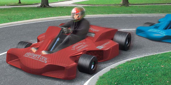 The Fuel-Cell Racing Go-Kart