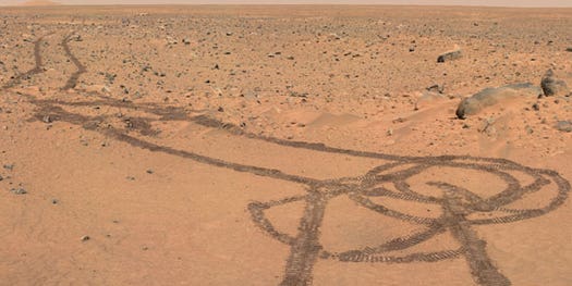 Big Pic: There’s A Penis Drawing On Mars, You Guys