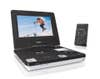 Being able to play movies on your iPod is well and good, but being able to watch them without risking blindness is even better. This portable DVD player comes with a flat iPod dock, in addition to an 8.5-inch swivel screen and an SD/MMC slot for displaying photos from your digital camera. <strong>DCP850 $200;[philips.com](http://philips.com target=)</strong>