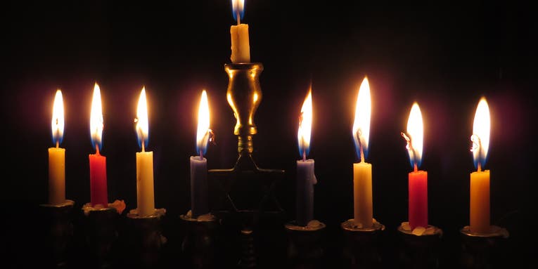 Celebrate Hanukkah by building your own menorah