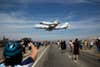 Endeavour Atop a Shuttle Carrier Aircraft