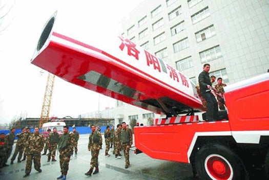 Video: China’s New Water Cannon Is Powered By A Jet Engine