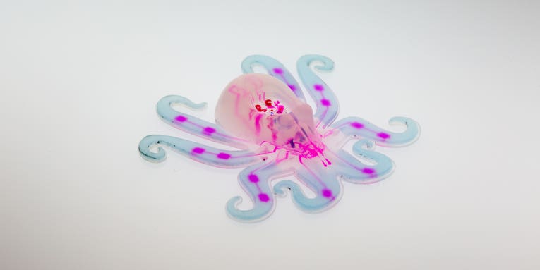 Harvard 3D Printed A Soft Robot Octopus