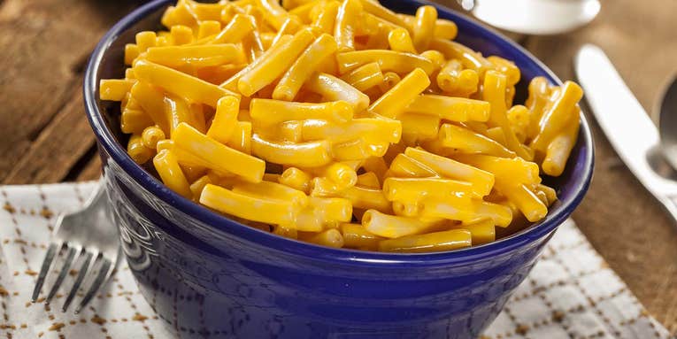 Mac-n-cheese probably isn’t more toxic than other foods