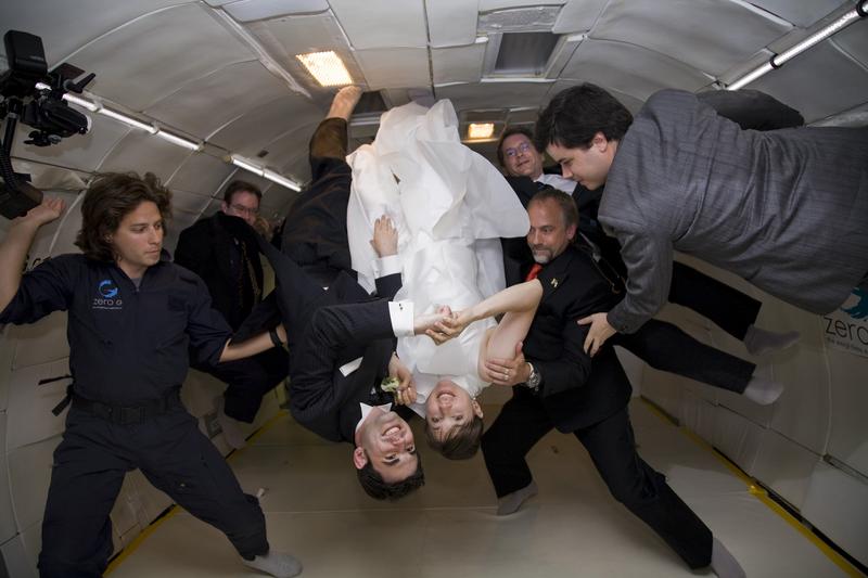 The Physics of a Free-Fall Wedding