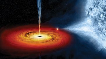 What Escapes A Black Hole?