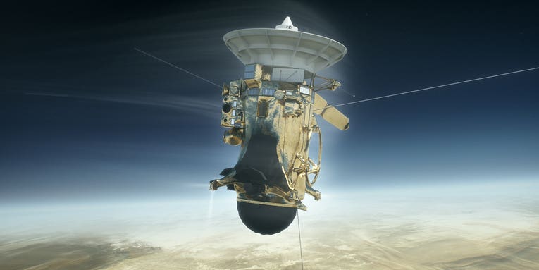 It’s finally time to watch the end of Cassini’s epic trip around Saturn