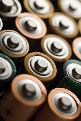 framefull of batteries - shallow depth of field (focus on the second row)