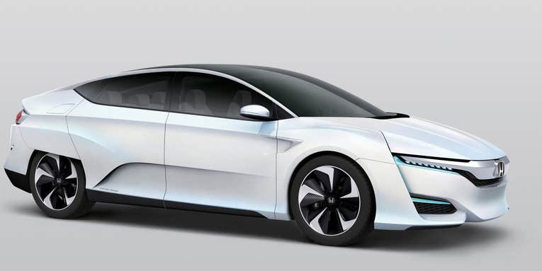 2015 Detroit Auto Show: Honda FCV Concept Offers More Power, More Space