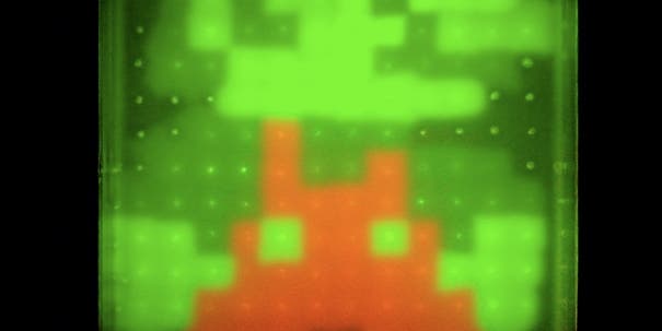 Japanese Create Fluorescent Mario from Genetically Engineered Bacteria