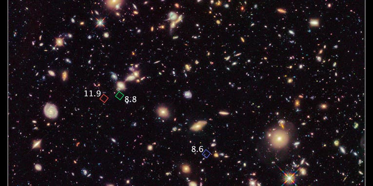 Hubble Captures Earliest Views Yet Of The Universe
