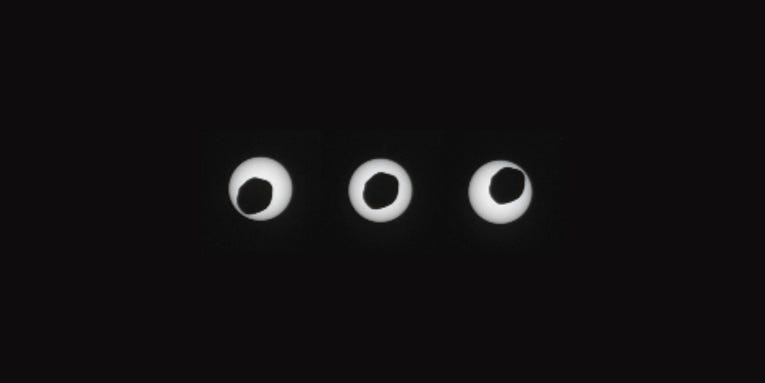 Big Pic: A Martian Eclipse That Looks Like Googly Eyes