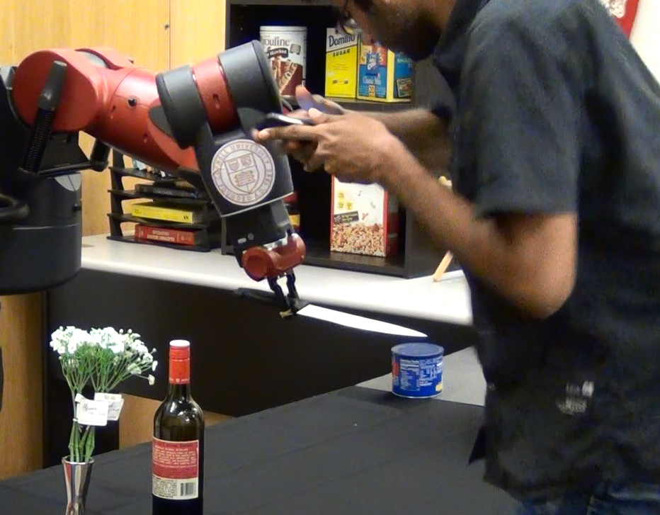Robot Pretends To Almost (Not Really) Eviscerate Human With Knife, For Science