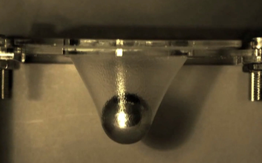 Video: A Ball of Metal Bounces Off a Thin Sheet of Super-Tough Hydrogel
