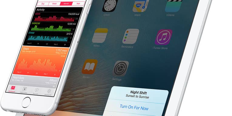 This Is How You Will Use ‘Night Shift’ On The iPhone and iPad