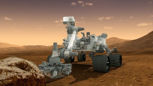 The <a href="https://www.popsci.com/science/article/2012-08/its-gold-medal-landing-mars-rover-curiosity/">landing of Mars Rover Curiosity</a> on the Red Planet back in August was an incredible robotic feat. Never before has NASA or anyone else sent such a robust scientific platform to another world--a rolling robotic geology lab designed to conduct interplanetary science at unprecedented resolutions. But just as impressive was <a href="https://www.popsci.com/technology/article/2012-08/curiositys-legacy-what-sundays-successful-landing-means-future-robotic-space-exploration/">the way NASA placed Curiosity on Mars's surface</a>. Most Mars landers use airbag cushions to prevent damage during touch-down. Curiosity was too heavy for that, so scientists designed a fully automated robotic <a href="https://www.popsci.com/tags/bown-2012/">sky crane</a> to lower Curiosity using three nylon tethers from a thruster-powered platform to the Martian surface. As we know now, the crane worked flawlessly--writing a new chapter for NASA's robotic capability playbook.