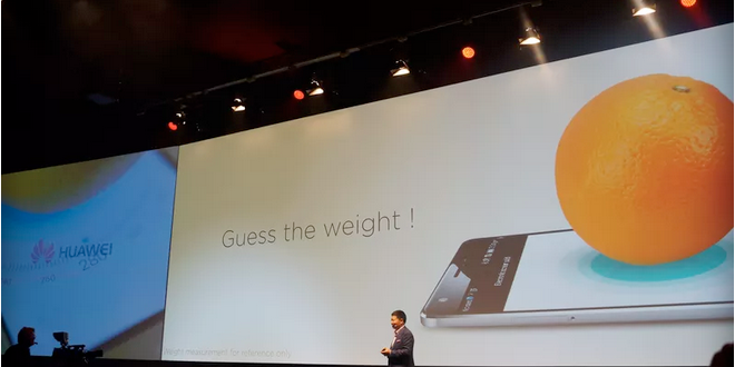 Huawei Beats Apple In Announcing A Phone That Weighs Objects With Force Touch