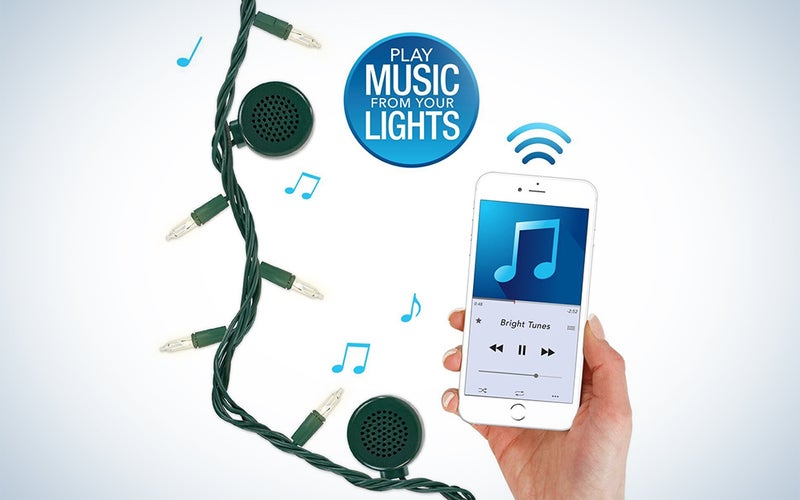 Bright Tunes Decorative String Lights with Bluetooth Speakers