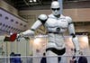 Pingpong-playing robot "Topio" is displayed during the InternationalRobot Exhibition 2009 in Tokyo November 25, 2009. The bipedal humanoidrobot is designed to play table tennis against a human being.REUTERS/Kim Kyung-Hoon (JAPAN SCI TECH SOCIETY HEALTH)   BEST QUALITY AVAILABLE