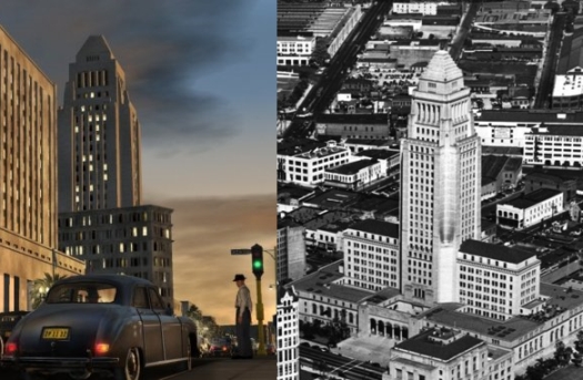 How L.A. Noire Rebuilt 1940s Los Angeles Using Vintage Extreme Aerial Photography