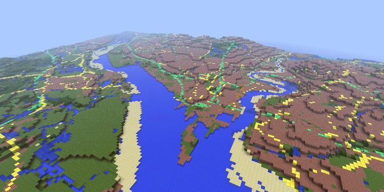 Intern Reproduces 86,000 Square Miles Of British Geography In Minecraft