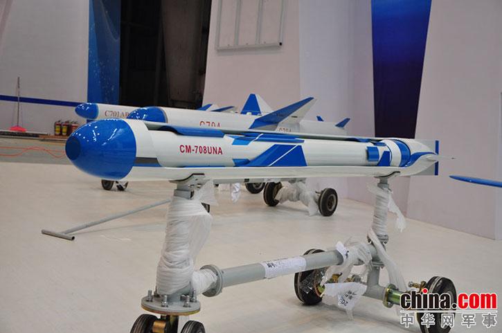 The C-708UNA is one of China's most capable submarine launched missiles; it can cover three times the distance of its C-801 predecessor. China could sell it to long time customers like Pakistan and Thailand.