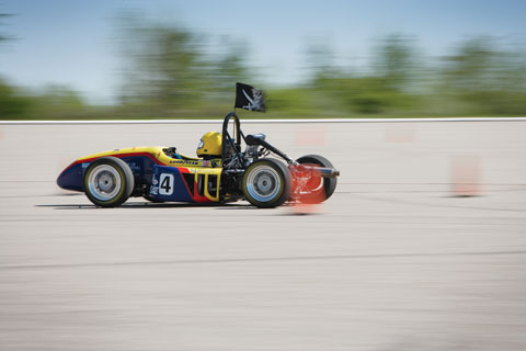 Only once the open-cockpit racers have passed rigorous inspection are they allowed to endure a torturous series of motion tests: acceleration, braking and, finally, a 14-mile endurance/fuel-economy trial. It's this final, white-knuckle run that kills off inferior work.