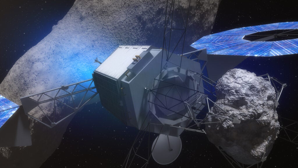 The spacecraft would use 40kW ion engines to navigate to an asteroid.