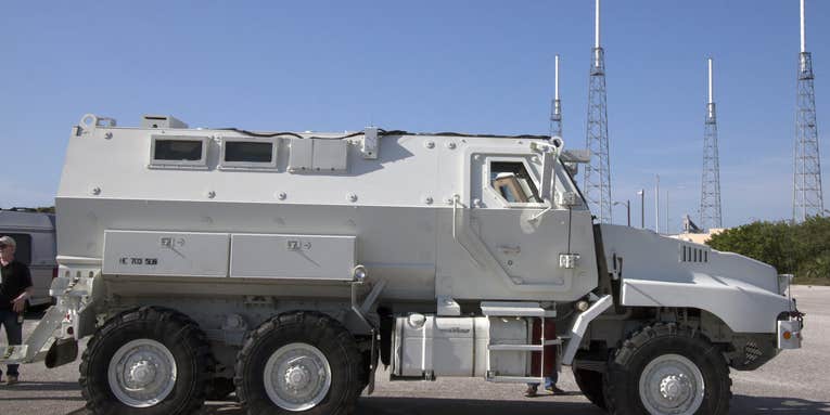 What Is NASA Doing With This Second-Hand Armored Car?