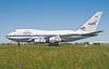 NASA modified this Boeing 747 to house a 17-ton telescope.