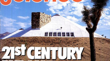 Throwback Thursday: Leaning Cars, A High-Tech Mojave Pyramid, And The Most 80s Tech Ever Built