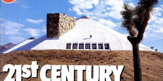 Throwback Thursday: Leaning Cars, A High-Tech Mojave Pyramid, And The Most 80s Tech Ever Built