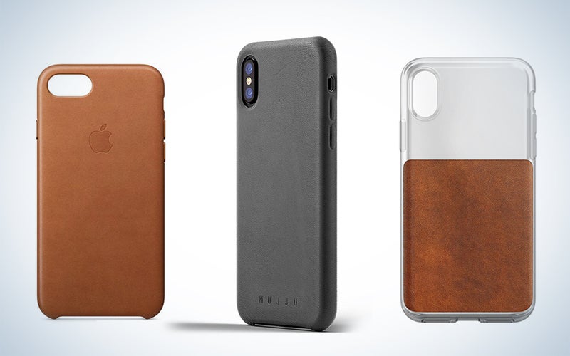 Leather smartphone cases