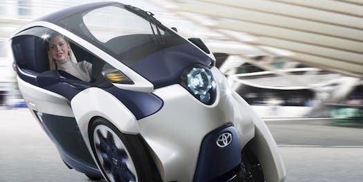 Self-Leaning Toyota i-Road Concept Debuts At 2013 Geneva Show