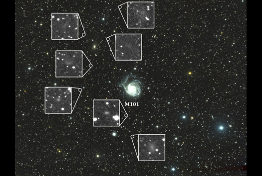 ‘Homemade’ Telescope Spots Seven Dwarves in Space