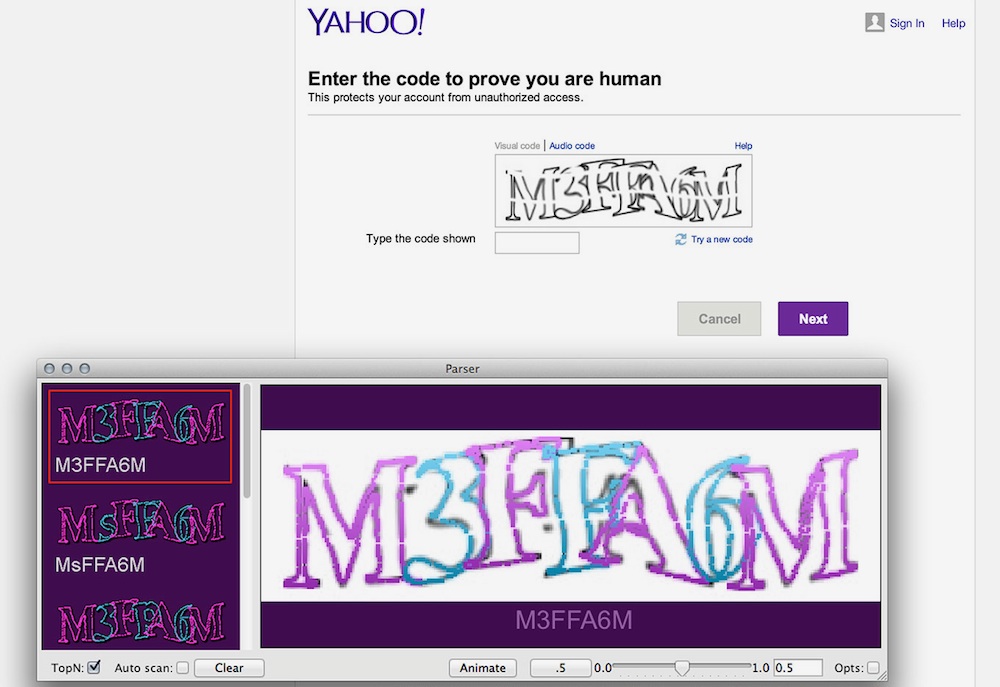 Software Learns To Crack CAPTCHAs