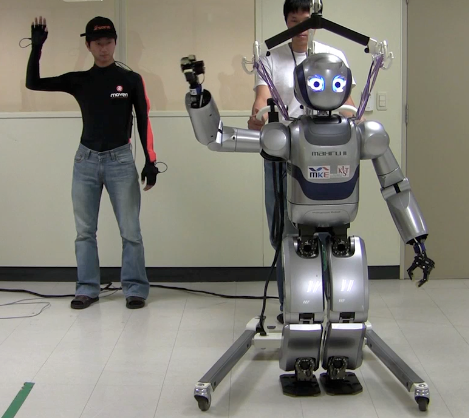 Korean Robot Imitates People’s Movements in Real Time