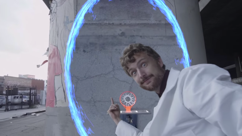 Behind The Scenes Of That Awesome Portal Trick Shot Video