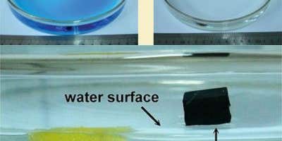 Carbon Nanotube Sponge Could Suck Up Oil Spills