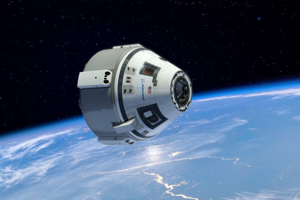 Boeing CST-100 in space