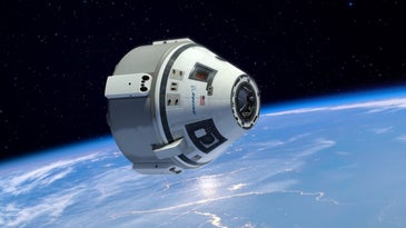 Boeing CST-100 in space