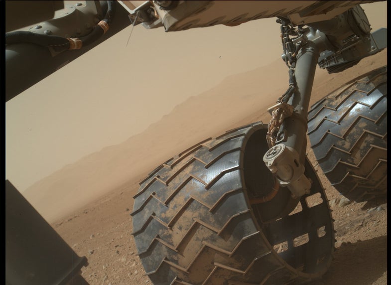 Today on Mars: Nice Undercarriage