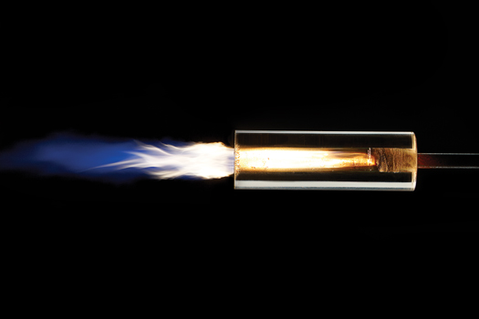 Gray Matter: Watch A Hybrid Rocket Burn From The Inside Out
