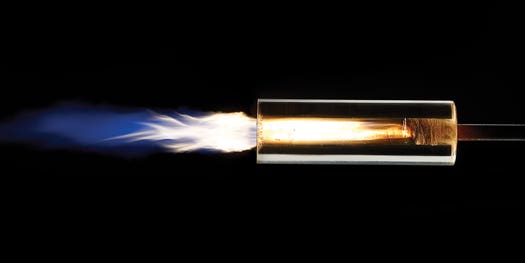 Gray Matter: Watch A Hybrid Rocket Burn From The Inside Out