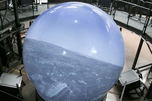 Video: Immersive Flight Simulation Dome Offers Seamless, Super-Real 360-Degree Views