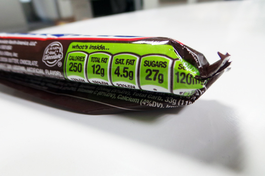 People Think Candy Bars With Green Nutrition Labels Are Healthier