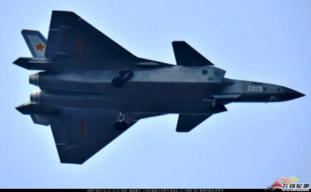 China J-20 Stealth Fighter 2015