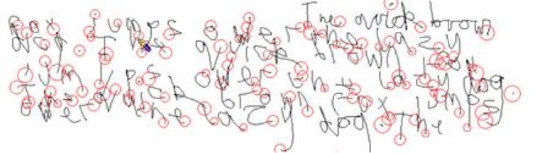 Dyslexia handwriting