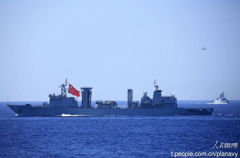 China Navy Type 903A 966 Gaoyouhu