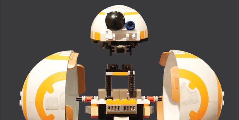 Behold, A BB-8 Made Of Legos